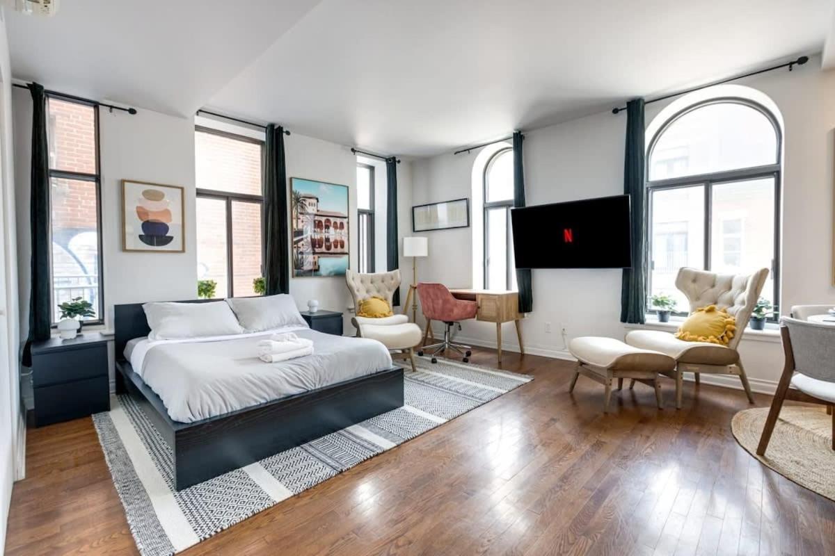 M11 Bright Studio In The Heart Of Mtl Монреаль Екстер'єр фото